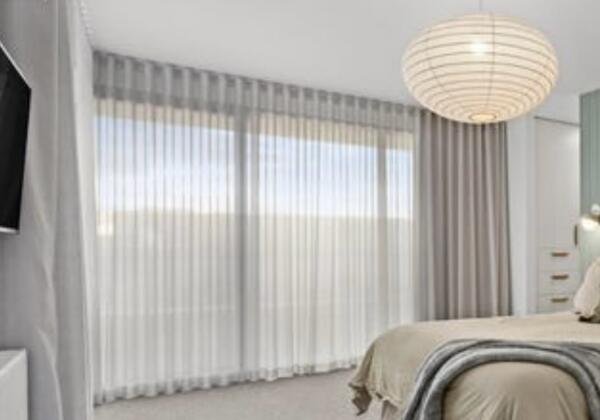 Sheer curtains in the Surf Coast